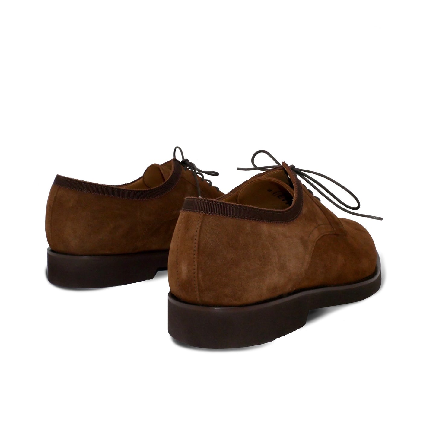 001 - Tobacco Suede Derby | Derby Shoes | Martel+Ram