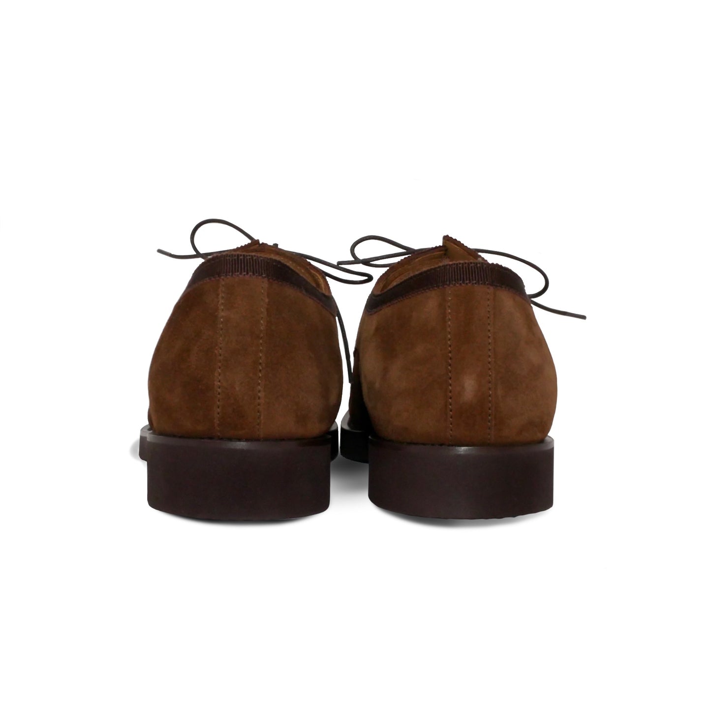 001 - Tobacco Suede Derby | Derby Shoes | Martel+Ram