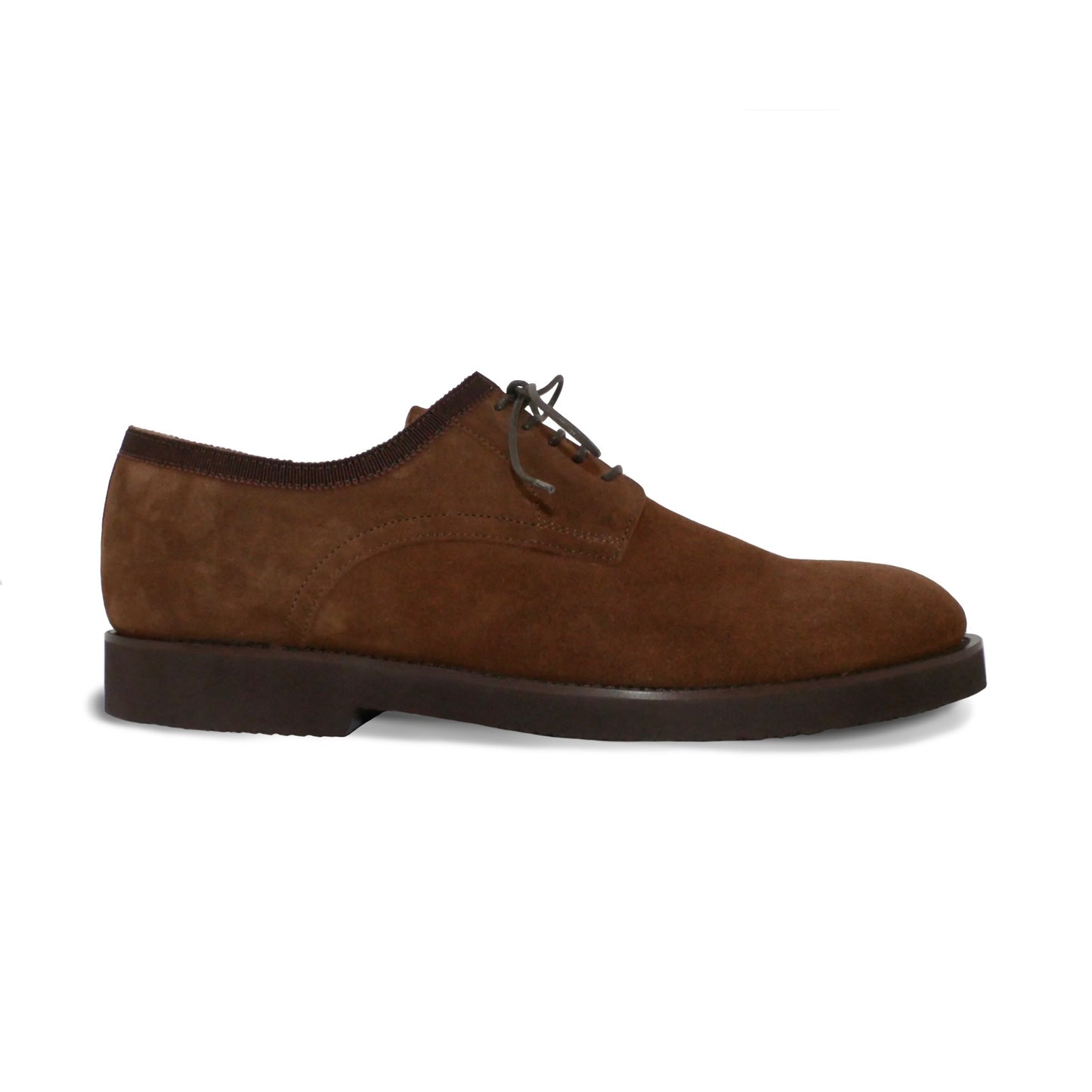 001 - Tobacco Suede Derby | Derby Shoes | Martel+Ram