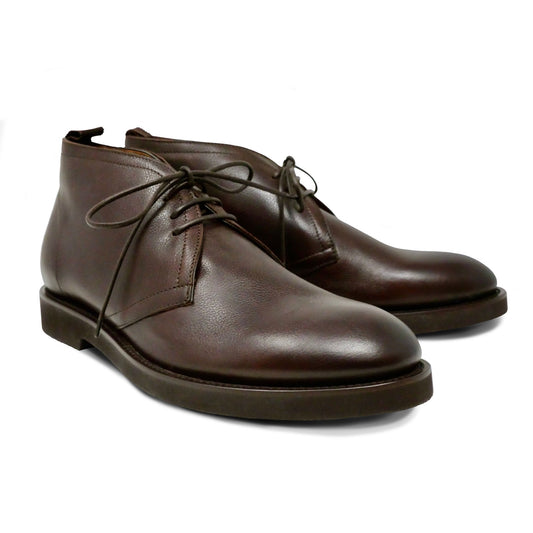 003 - Soft Brown Calfskin Desert Boot | Calfskin Desert Boots | Martel+Ram
