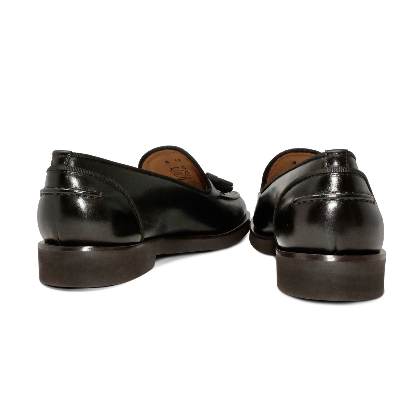 005 - Dark Brown Calfskin Tassel Loafer | Men's Calfskin Loafers | Martel+Ram