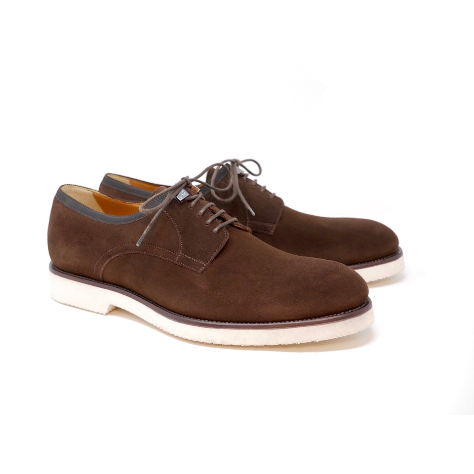 001 - Brown Suede Derby | Derby Shoes | Martel+Ram