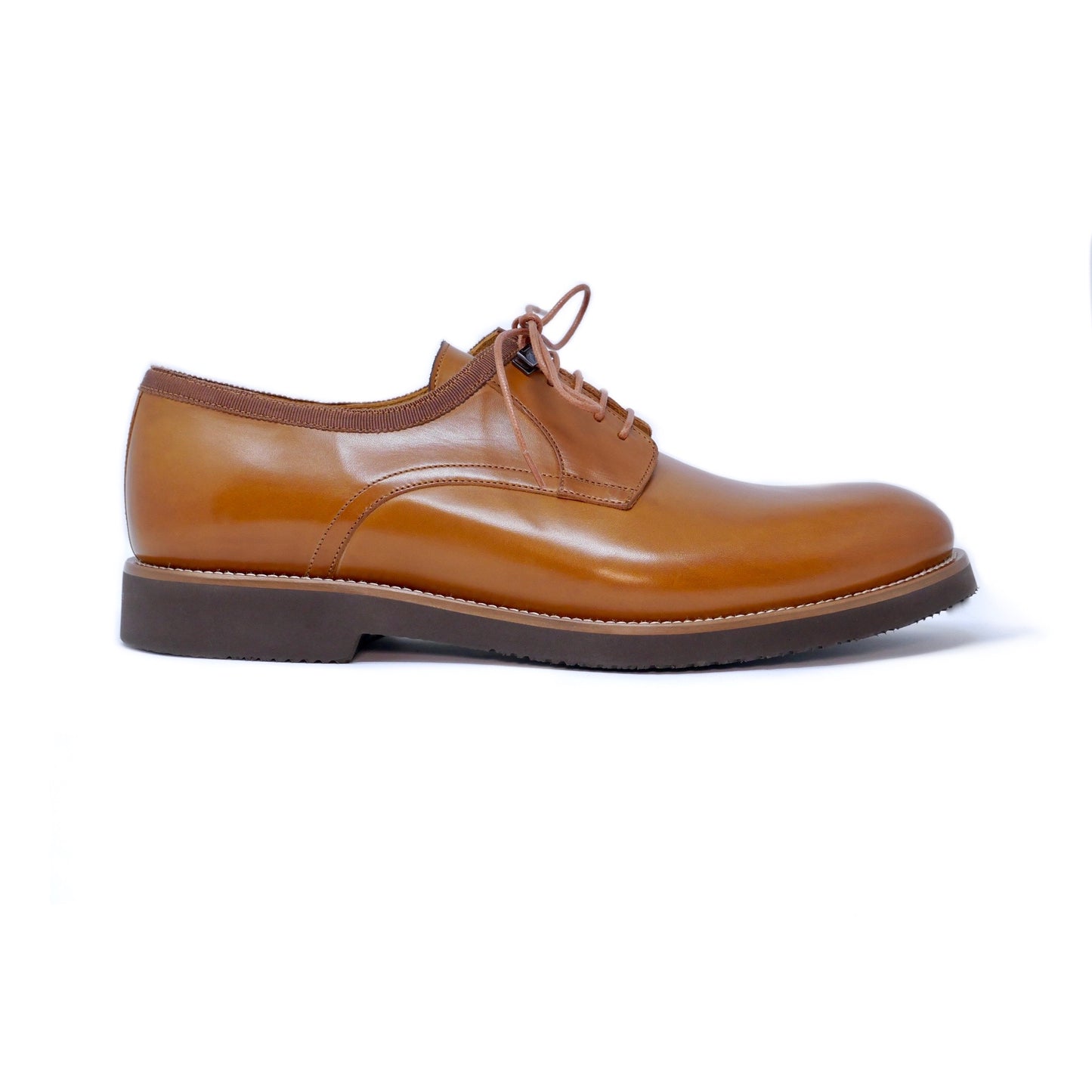 001 - Tan Calfskin Derby | Derby Shoes | Martel+Ram