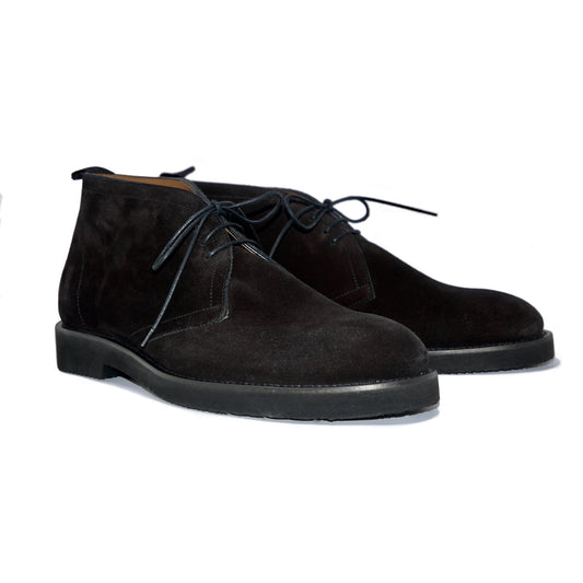 003 - Black Suede Desert Boot | Suede Desert Boots | Martel+Ram