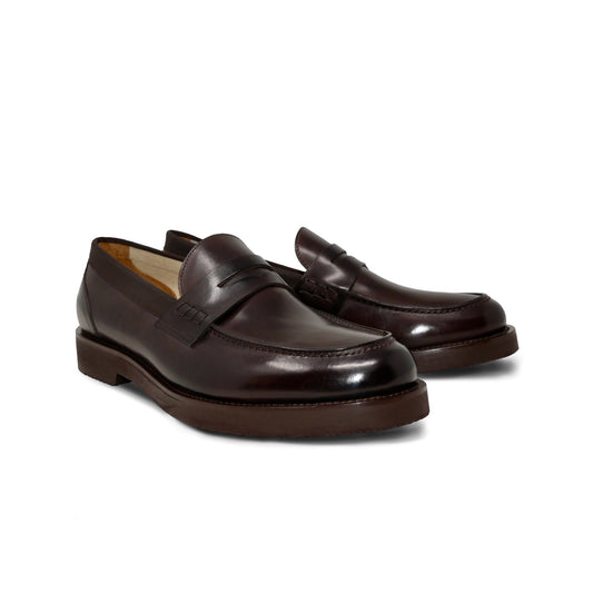 002 - Brown Calfskin Loafer | Men's Loafers | Martel+Ram