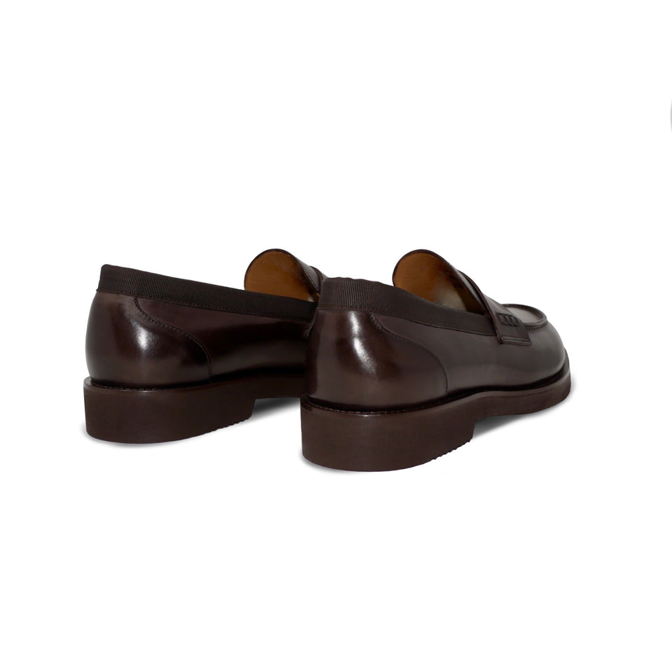 002 - Brown Calfskin Loafer | Loafers | Martel+Ram