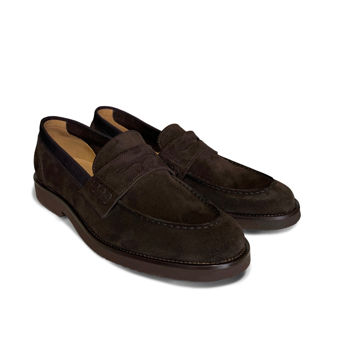 The most comfortable brown suede loafer shoes for men