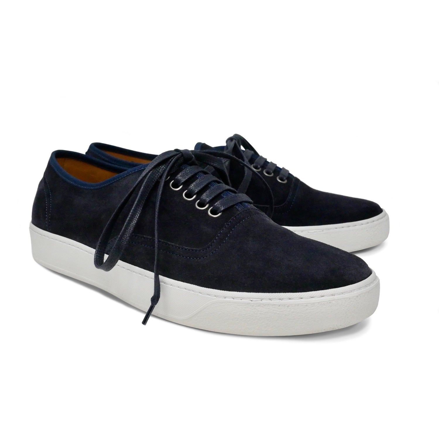 Tobacco Suede Trainer with Vibram Rubber Sole