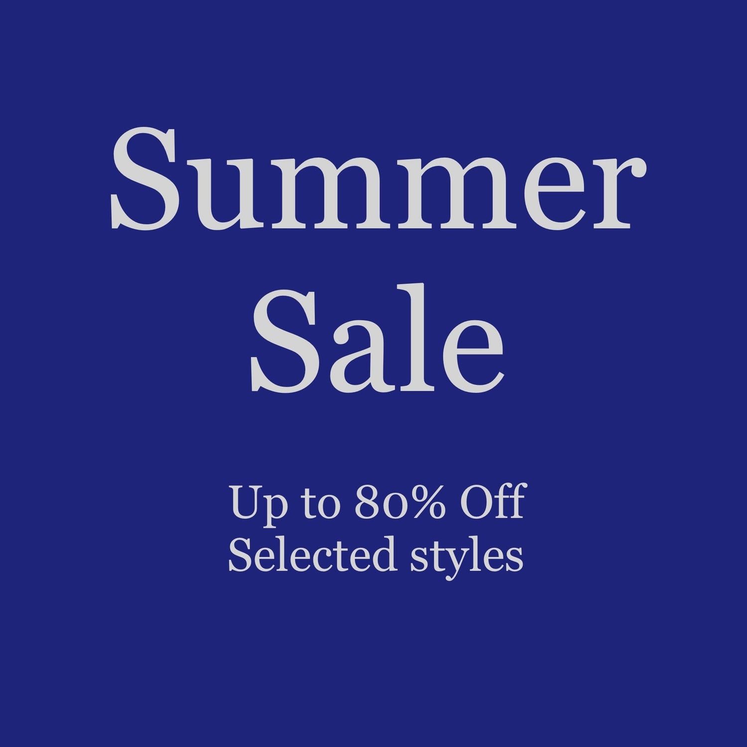Summer SALE