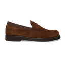 Tobacco Suede Penny Loafer