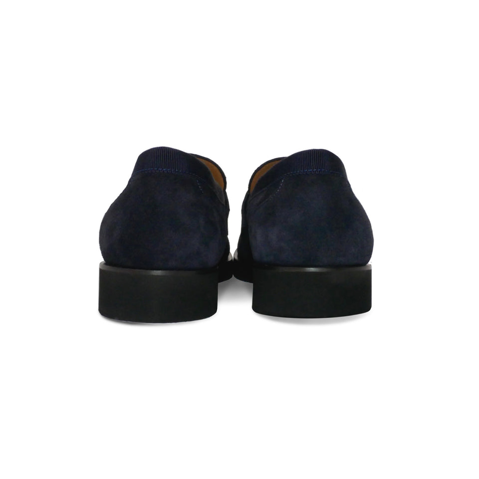 002 - Navy Suede Loafer | Loafers | Martel+Ram