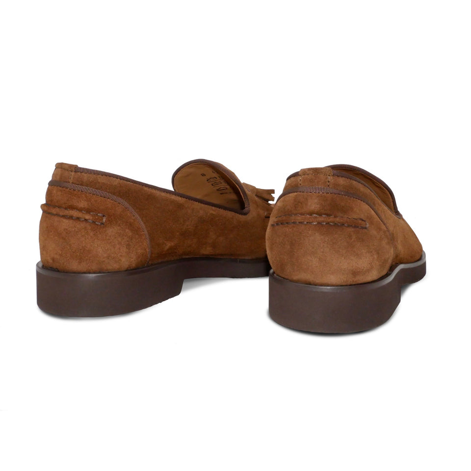 Mens suede tassel loafers hotsell
