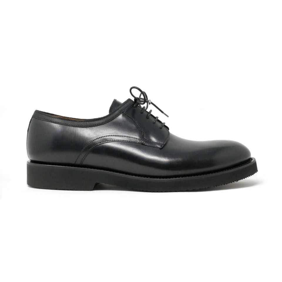 001 - Black/Black Calfskin Derby | Derby Shoes | Martel+Ram