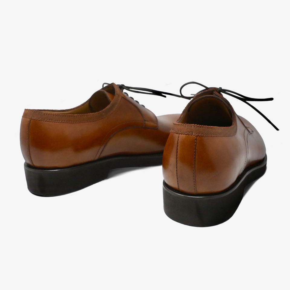 001 - New Burnished Tan Calfskin Derby | Derby Shoes | Martel+Ram