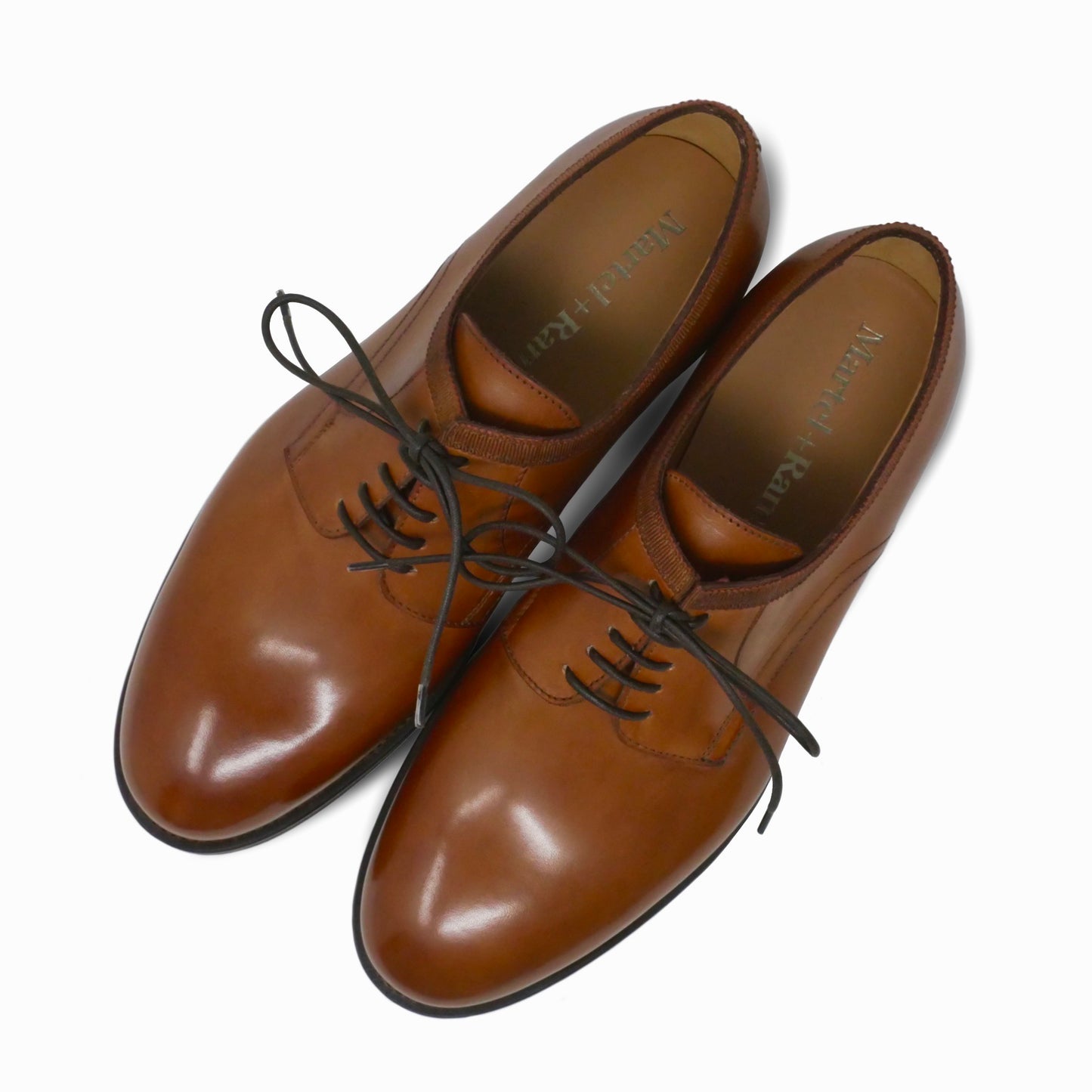 001 - New Burnished Tan Calfskin Derby | Derby Shoes | Martel+Ram