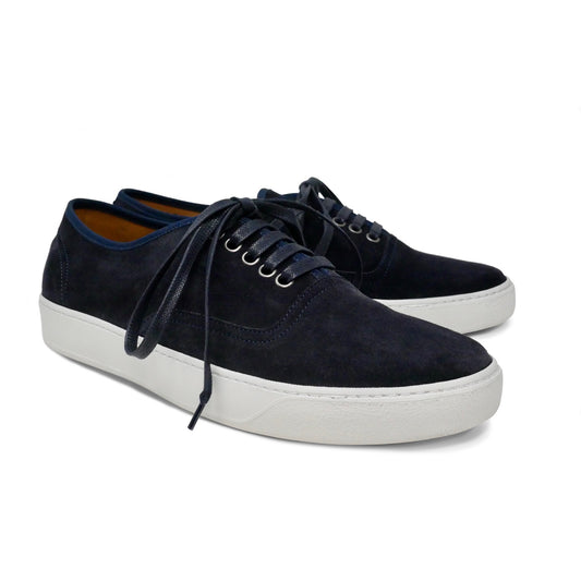 006 - Navy Suede Trainer | Sport Shoes | Martel+Ram