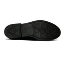 Black Suede Penny Loafer