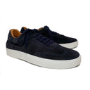 Navy Suede Trainer