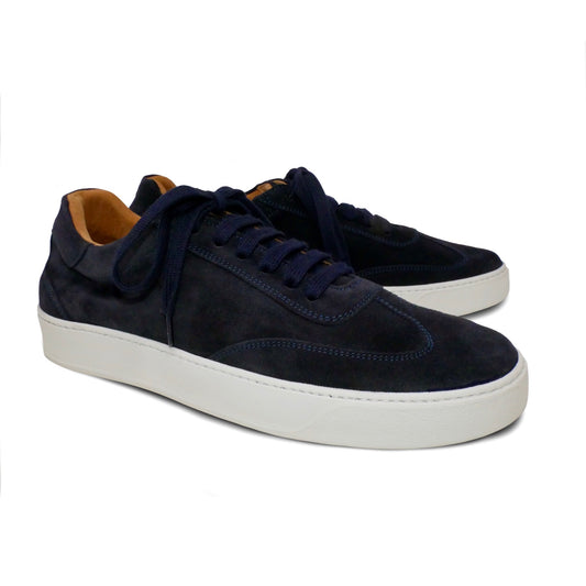 006 - Navy Suede Trainer | Sport Shoes | Martel+Ram
