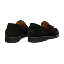 Black Suede Tassel Loafer