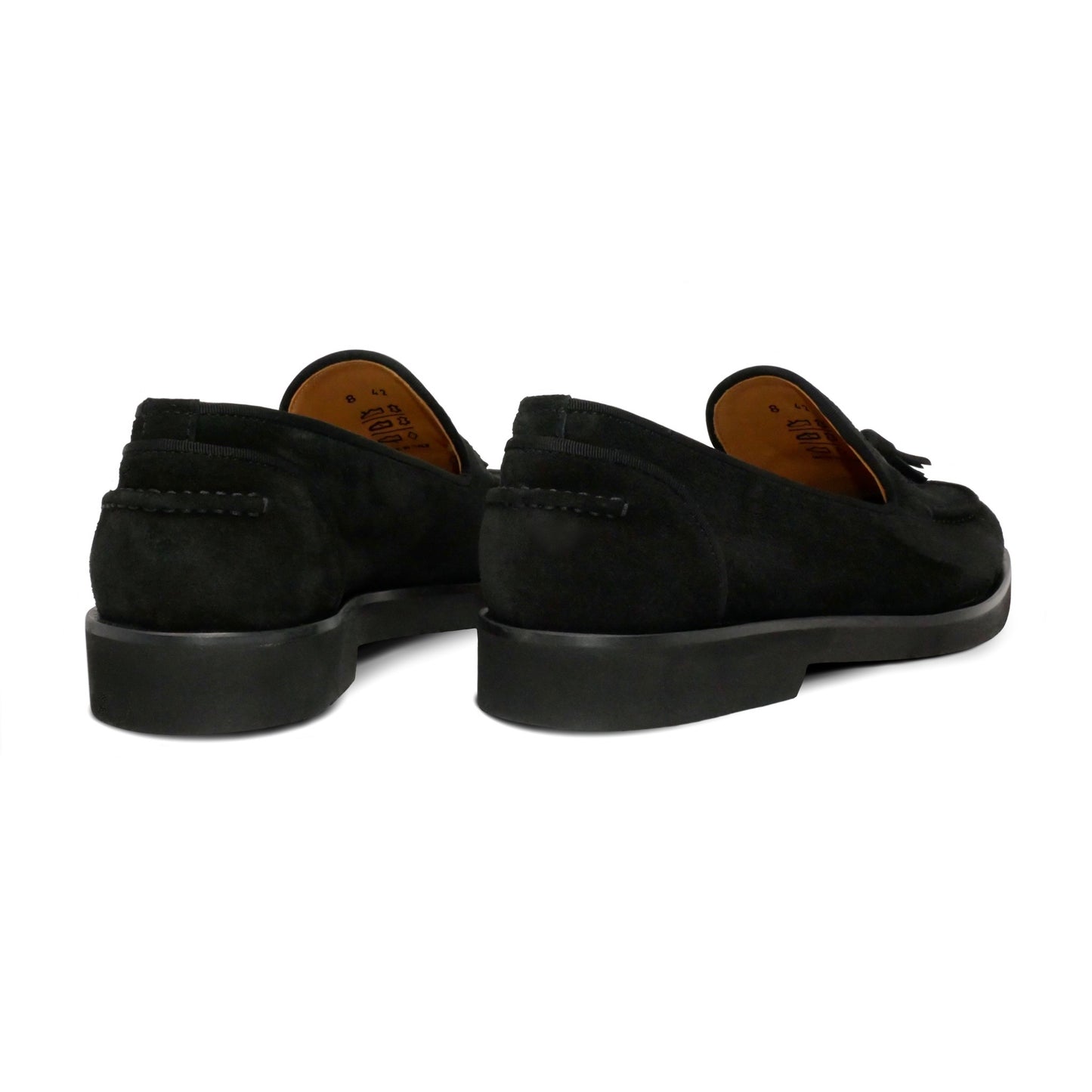 005 - Black Suede Tassel Loafer | Men's Suede Loafers | Martel+Ram