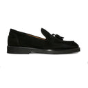 Black Suede Tassel Loafer