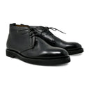 Soft Black Calfskin Desert Boot