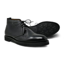 Soft Black Calfskin Desert Boot
