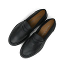 Soft Black Calfskin Penny Loafer