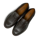 Soft Brown Calfskin Penny Loafer