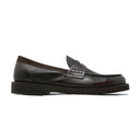 Soft Brown Calfskin Penny Loafer