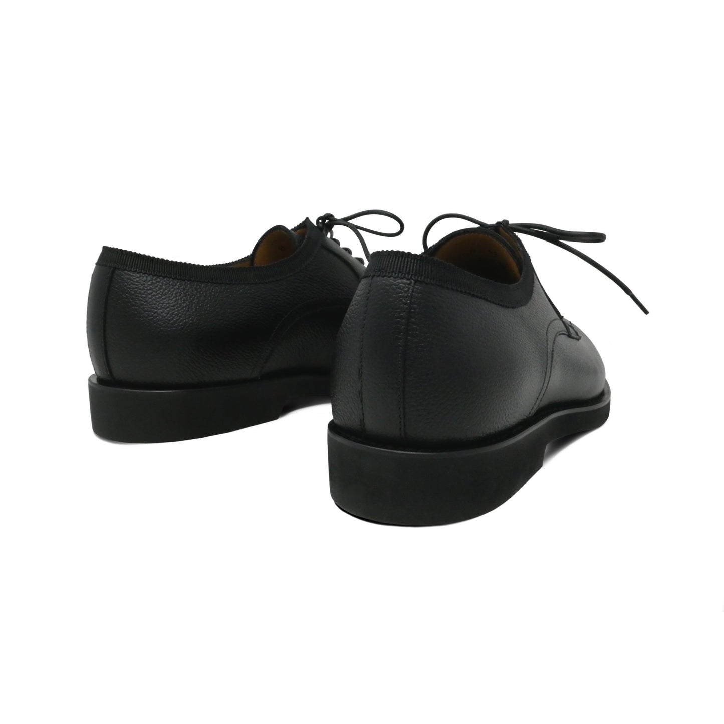 001 - Soft Black Calfskin Derby | Derby Shoes | Martel+Ram