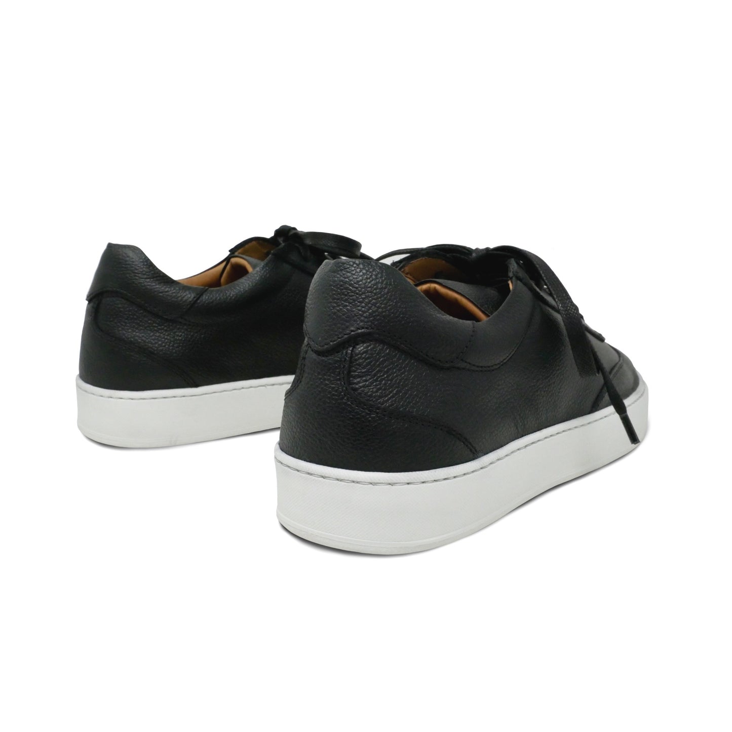 006 - Soft Black Calf Trainer | Sport Shoes | Martel+Ram