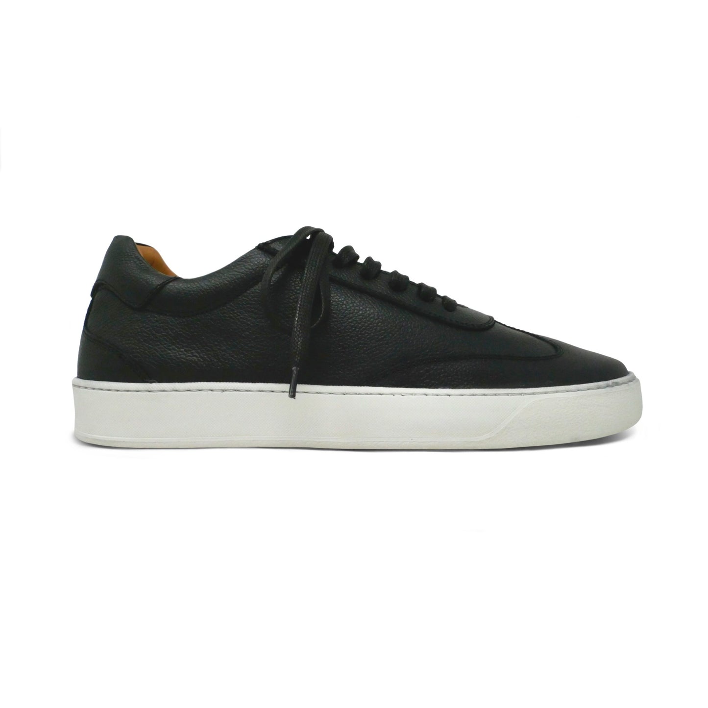 006 - Soft Black Calf Trainer | Sport Shoes | Martel+Ram