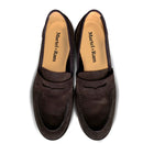 Elliot from Ohio. Brown Suede Loafer. 5* review via Trustpilot