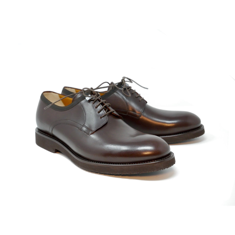 001 - Brown Calfskin Derby | Derby Shoes | Martel+Ram