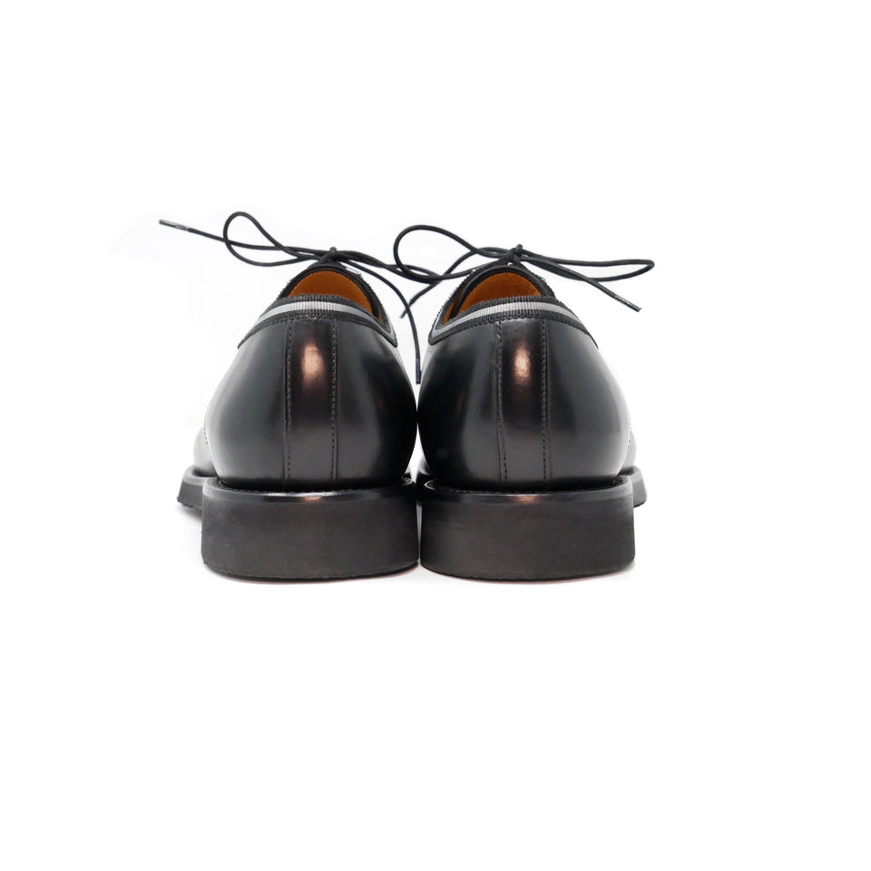 001 - Black/White Calfskin Derby | Derby Shoes | Martel+Ram