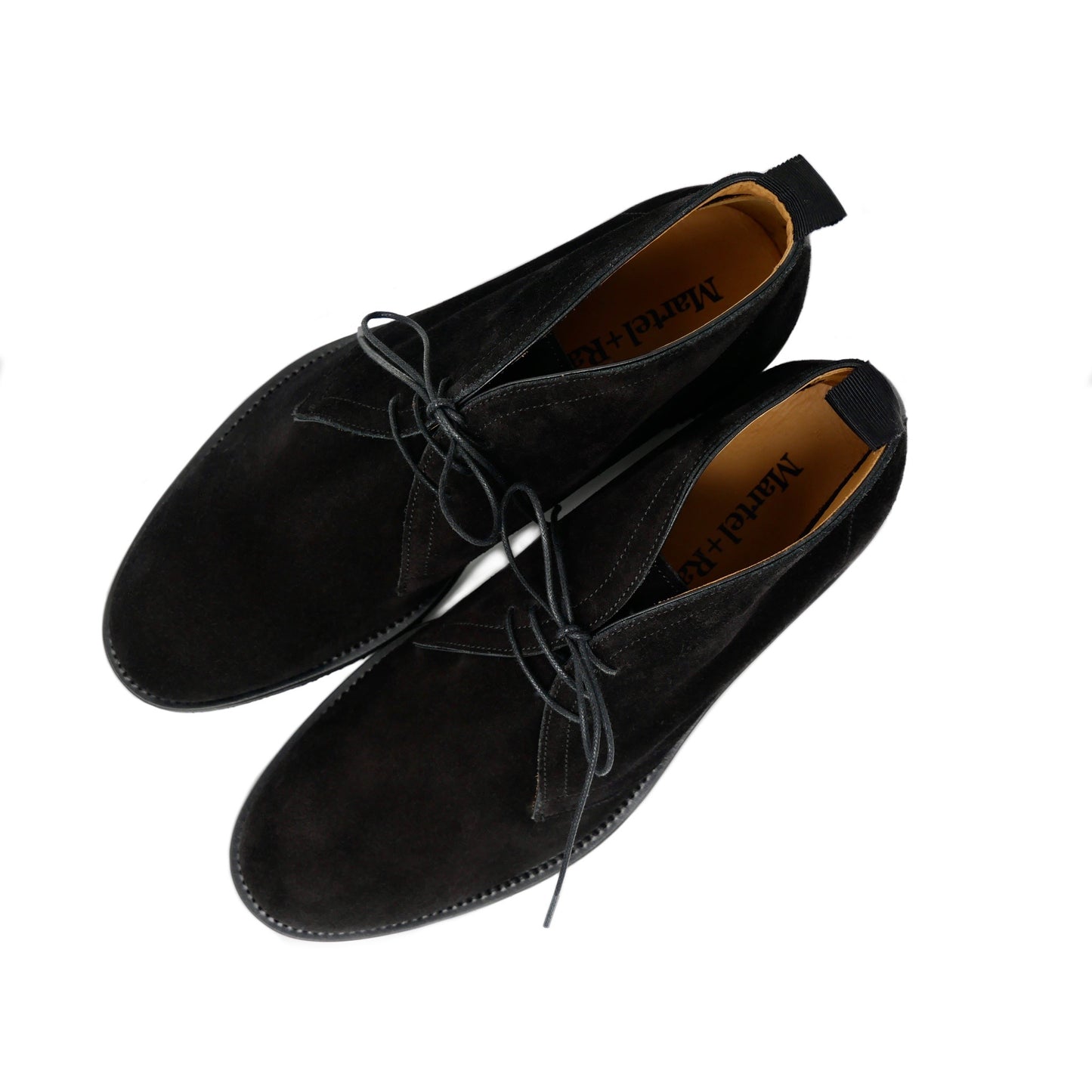 003 - Black Suede Desert Boot | Suede Desert Boots | Martel+Ram