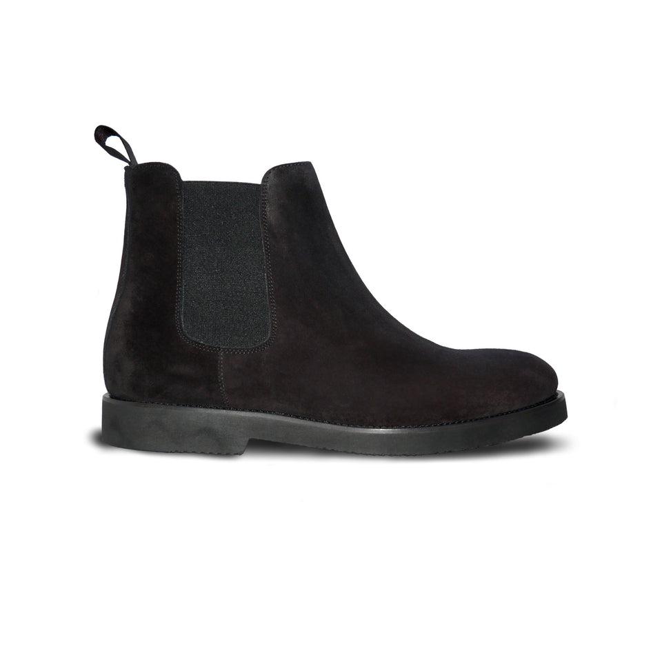 004 - Black Suede Chelsea Boot | Suede Chelsea Boots | Martel+Ram