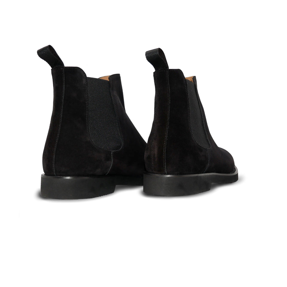 004 - Black Suede Chelsea Boot | Suede Chelsea Boots | Martel+Ram