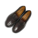 Brown Calfskin Penny Loafer