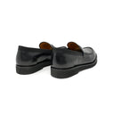 Black Calfskin Penny Loafer