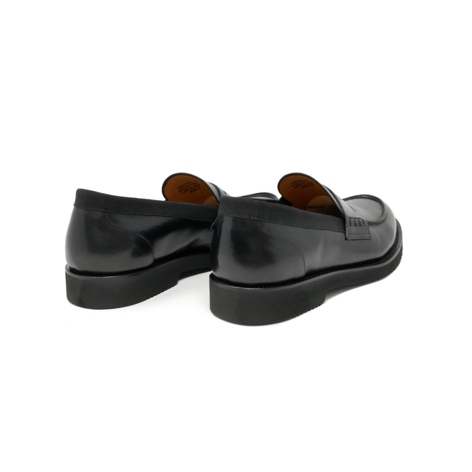 002 - Black Calfskin Loafer | Loafers | Martel+Ram