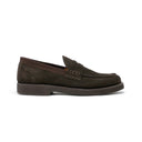 Moka Suede Penny Loafer