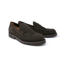 Moka Suede Penny Loafer